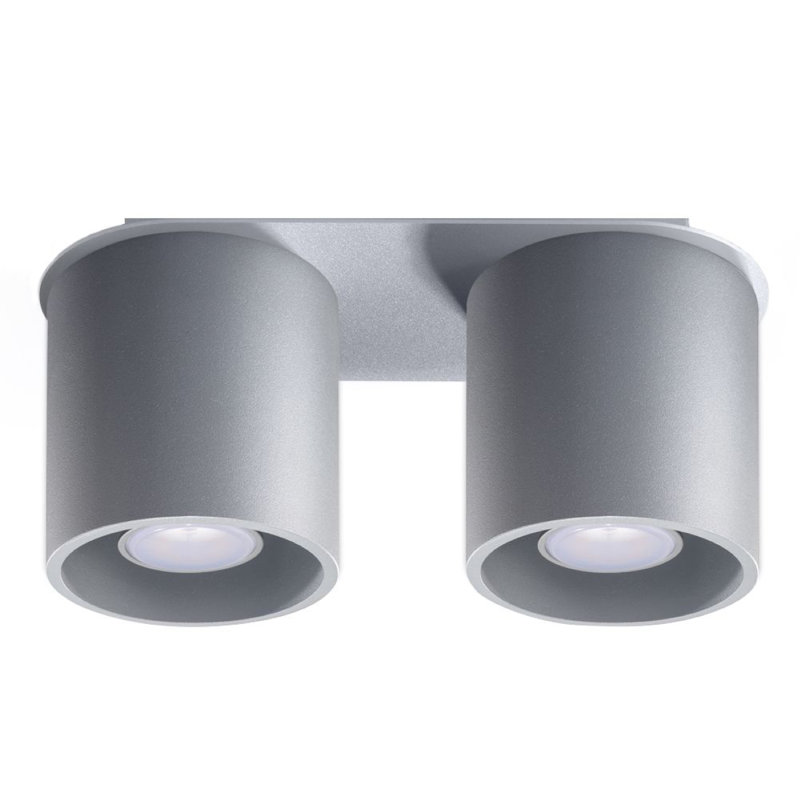 Leketha Flush Mount, Grey