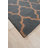 Creon Midnight Gray Hand Tufted Dark Gray Traditional Trellis Wool 5' x 7' Area Rug
