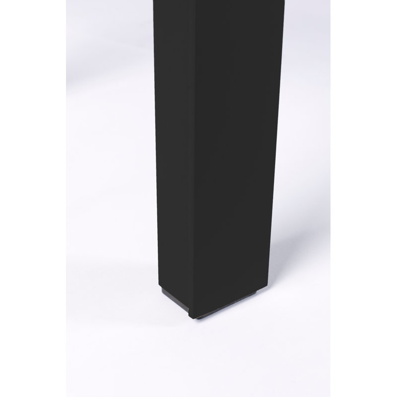 Banc de pique-nique en aluminium Vondel, Noir