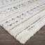 Tapis géométrique ivoire / bleu marine / taupe Becton-345479643