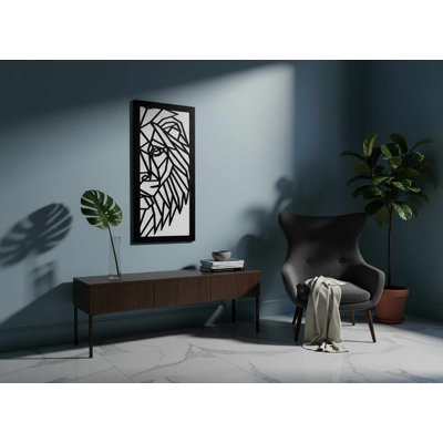 Decorative Framed MDF Painting