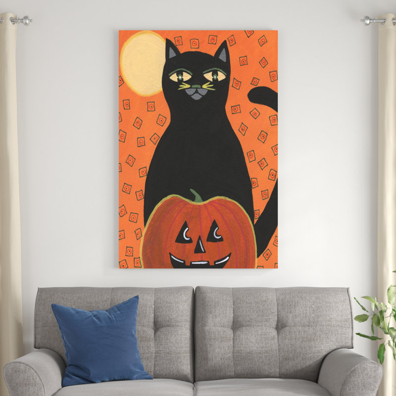 Halloween amusant V, H 48 po x l 32 po x P 1,25 po