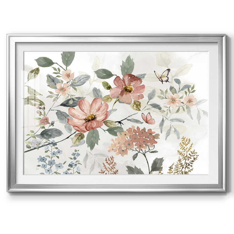 Summer Promise, reproduction d'art encadrée, H 15 po x l 21 po x P 1,5 po, Argent