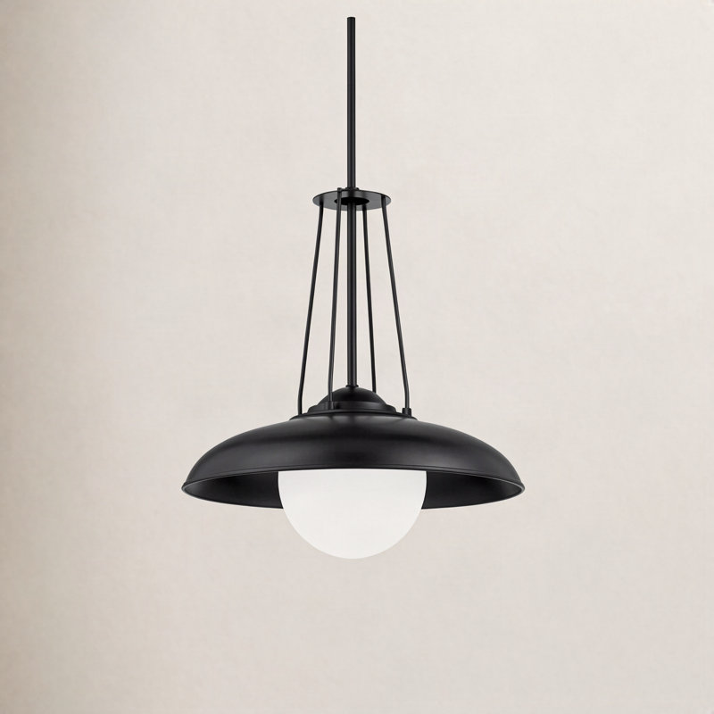 Aurelia Exton 1 - Light Dome Pendant, 19.63" H x 18.13" W x 18.13" D