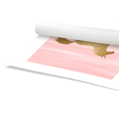 Adhésif décoratif ombre rose 3 pi