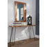 Ensemble de meuble-lavabo industriel en bois massif avec bordure en épingle 48 po Bexton