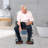 Heavy Duty Shower Chair With Wheels(O-Shape Seat)