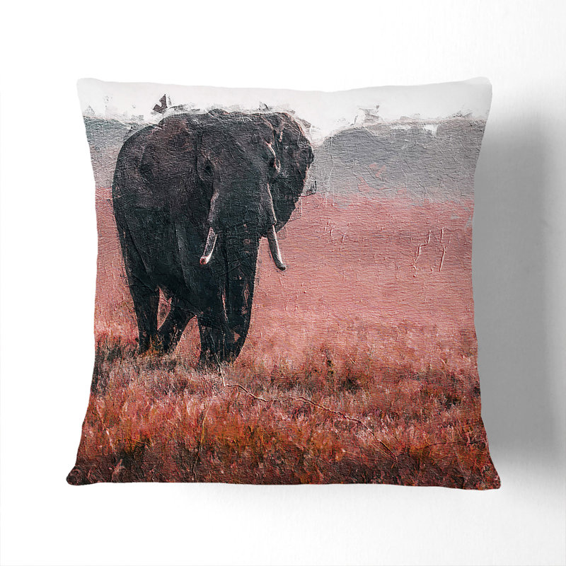 Square Throw Cushion, Black, 55cm H x 55cm W x 20cm D