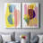 Colour Plan III-Premium Gallery Wrapped Canvas -Ready to Hang