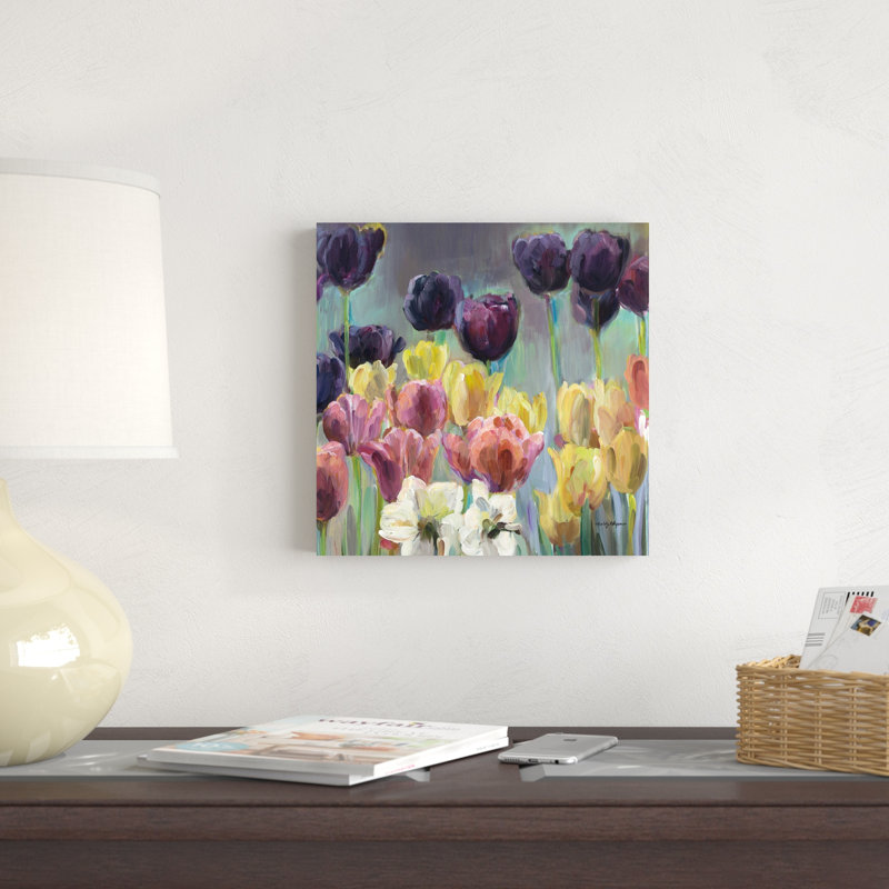 Tulipes raisin I, H 12 po x l 12 po