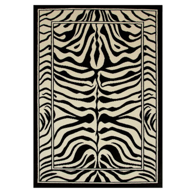 Bexhill Animal Print Shag Area Rug
