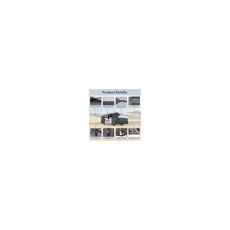 Housse de camping-car Umbrauto Class A, 11 pi x 9 pi x 35 pi