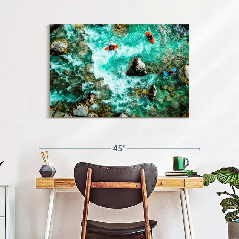 Sireci Soca River Kayaking, 26" H x 39" W