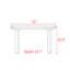 Console en bois massif de style moderne-1058246700
