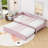 Twin Upholstered Daybed with Trundle-656438721