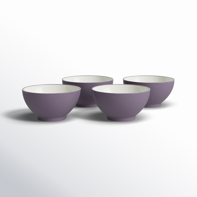 Noritake Colorwave Rice Bowls, 5-3/4", 20 Oz., Plum