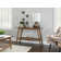 Charlotte 47” Wood and Console Table with Shelf