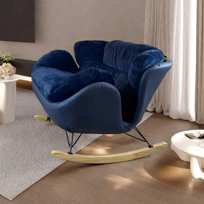 Chaise berçante de luxe italienne