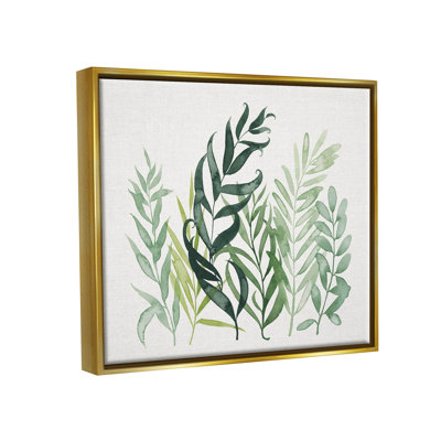 «Layered Plant Leaves Botanical», estampe numérique par Grace Popp