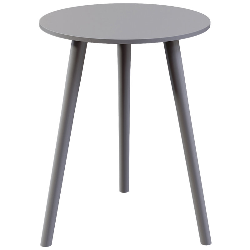 Saana End Table, Living Room Sofa Side Table, Grey