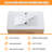 Trisity 30.03 " W 1 Single Vanity Bathroom Vanity With Ceramic Top-301727250