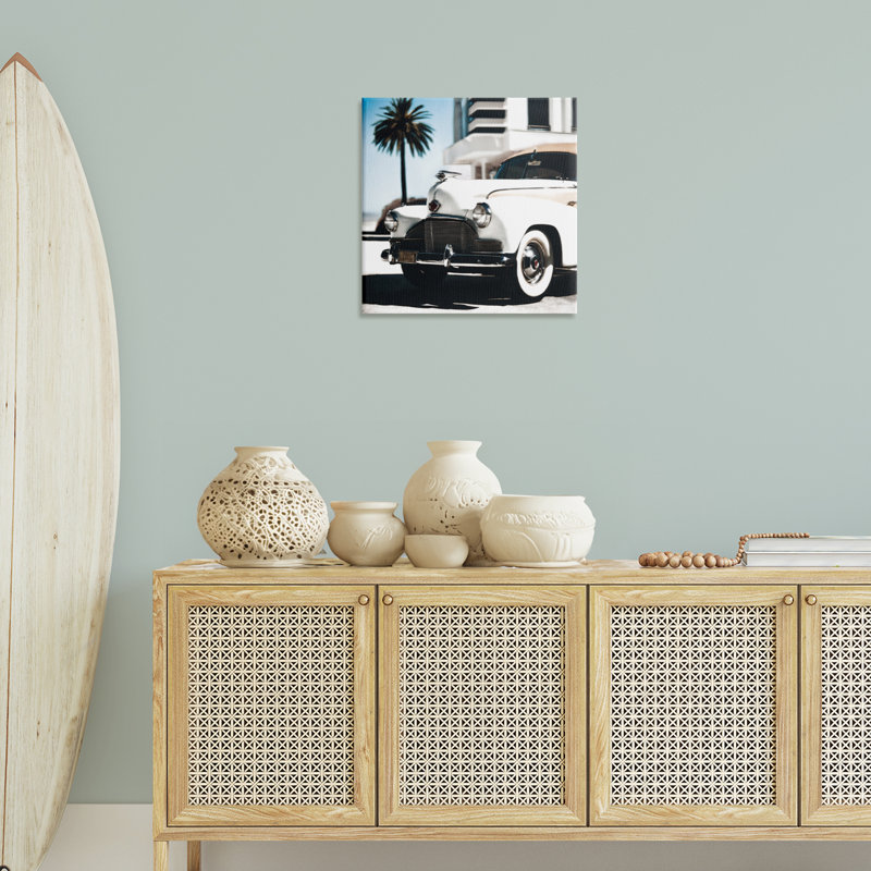 Art californien sur toile de voiture de la Californie par Noah Bay, H 24 po x l 24 po