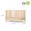 Lala Greenguard Gold Certified 3 -in-1 Convertible Crib-1785463473