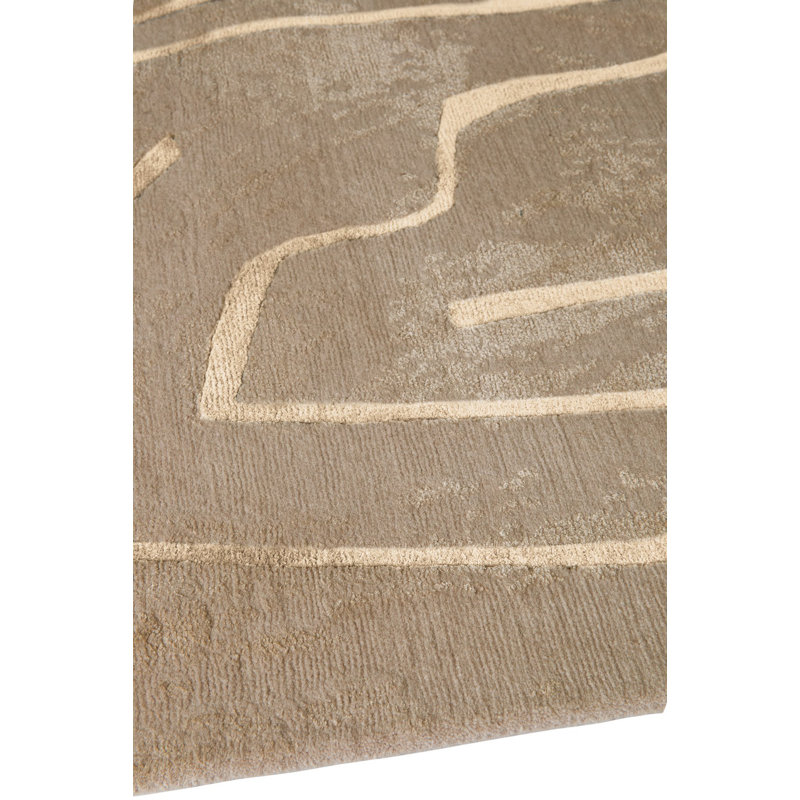 Kelly Wearstler Tableau Salmon Area Rug, Rectangle 12' x 18'