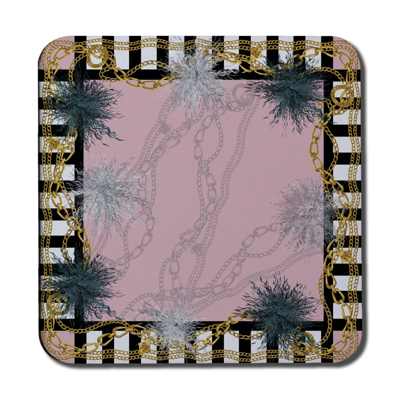 Square 6 Piece Coaster Set