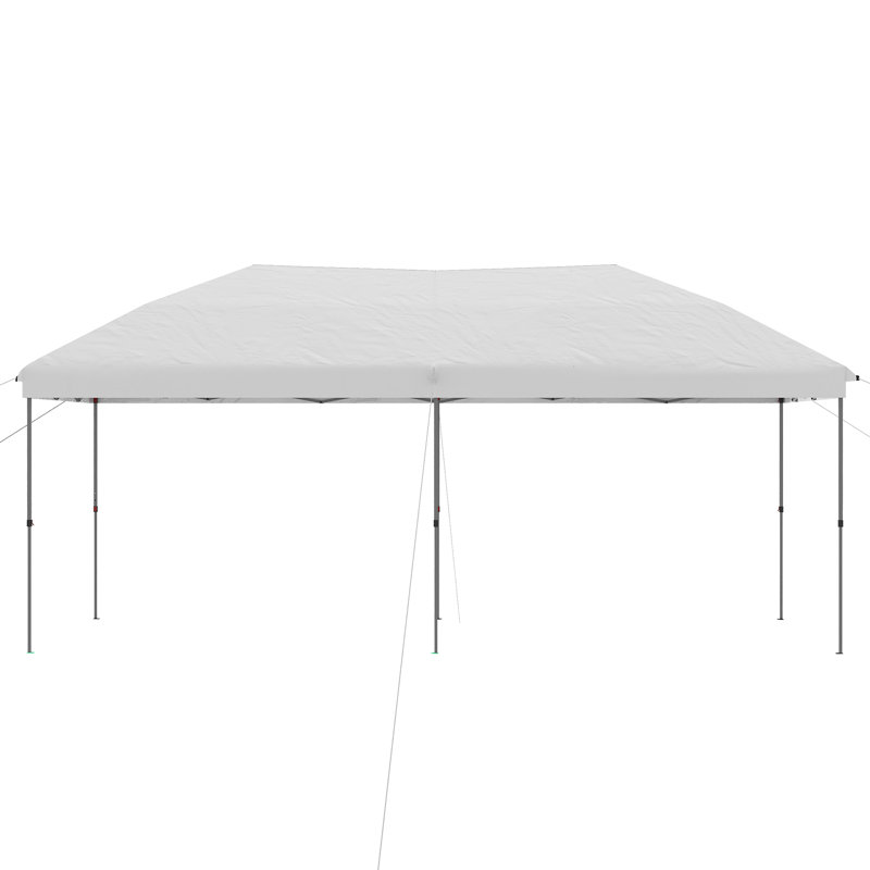 Outsunny 10' x 19' Pop Up Canopy with Easy Up Steel Frame
