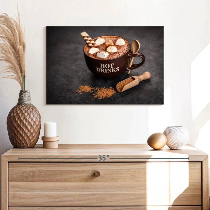 Yarlin Hot Cocoa, 8" H x 12" W