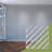 Rothwell Decorative Fretwork Acrylic Wall Panels, Large, 23 3/8"W x 23 3/8"H x 1/8"T, Grey-855481439-855481438