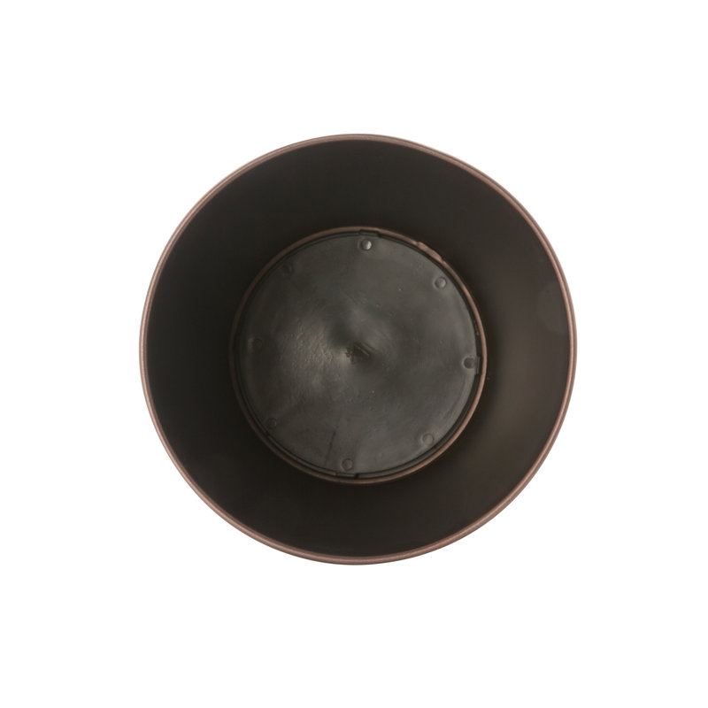 Bronze Stainless Steel Compact Waste Basket