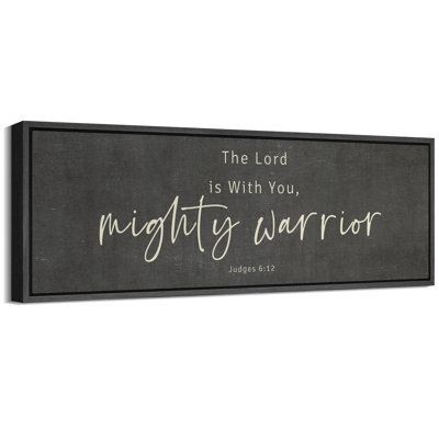 «The Lord Is With You», art mural, images murales, décoration de salon