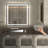 Wall Mount Anti-Fog Oversized Frameless Lighted Bathroom Mirror/ LED Bathroom Mirror-628156374-628156377