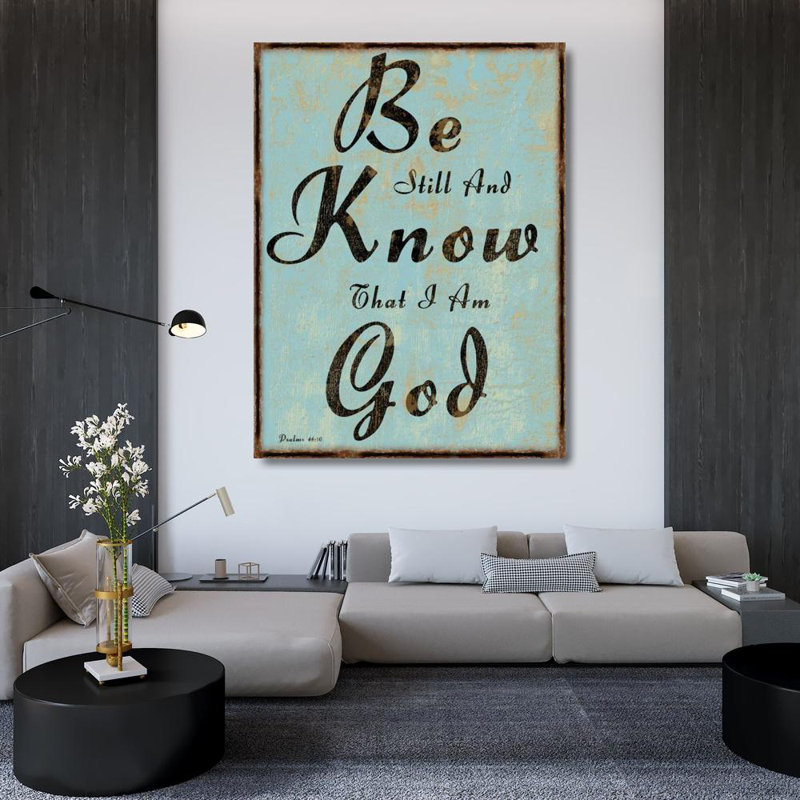 Art sur toile tendue par Trinx Lewis, Sheldon, Psalms, H 47 po x l 36 po