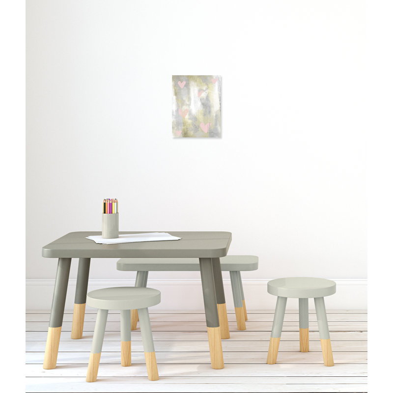 Décoration murale 1 enfant love explosion, H 14 po x l 11 po x P 1,5 po, Toile