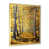 Toile avec cadre photo doré