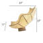  Grande lampe de table papillon naturelle-2142520980