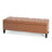 Upholstered Button Tufted Round Ottoman