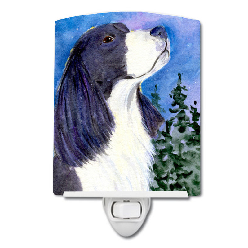 English Springer Spaniel Ceramic Night Light