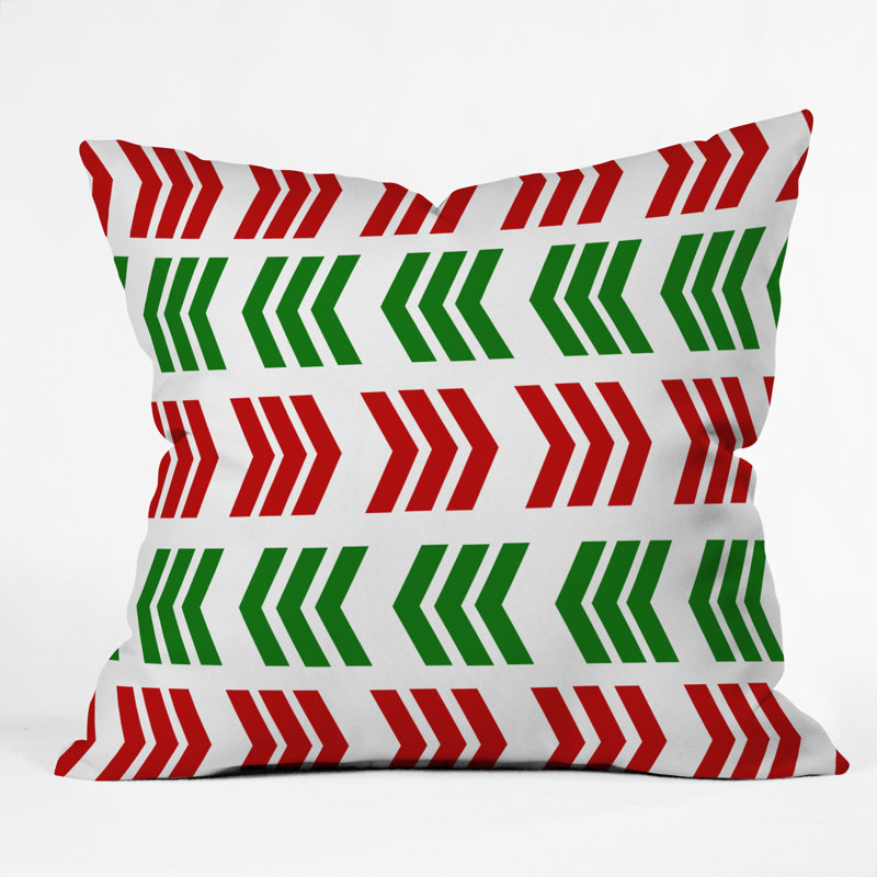 Zig Zag Indoor/Outdoor Throw Pillow
