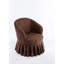 Fauteuil club pivotant rembourré Badri-481095184