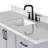 Ariel Kelly 67 Inch Single Rectangular Sink Bathroom Vanity With Italian Carrara Marble Countertop-105988688