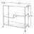Gregoriana Mirror Bar Serving Cart-788597541