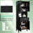 Modern 70.9'' Freestanding Bathroom Cabinet with Soft-Close Doors, 3 Drawers & 2 Adjustable Shelves for Bathroom & Living Room