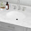 Meuble-lavabo simple 48 po avec plateau en marbre Dayan-1752063174