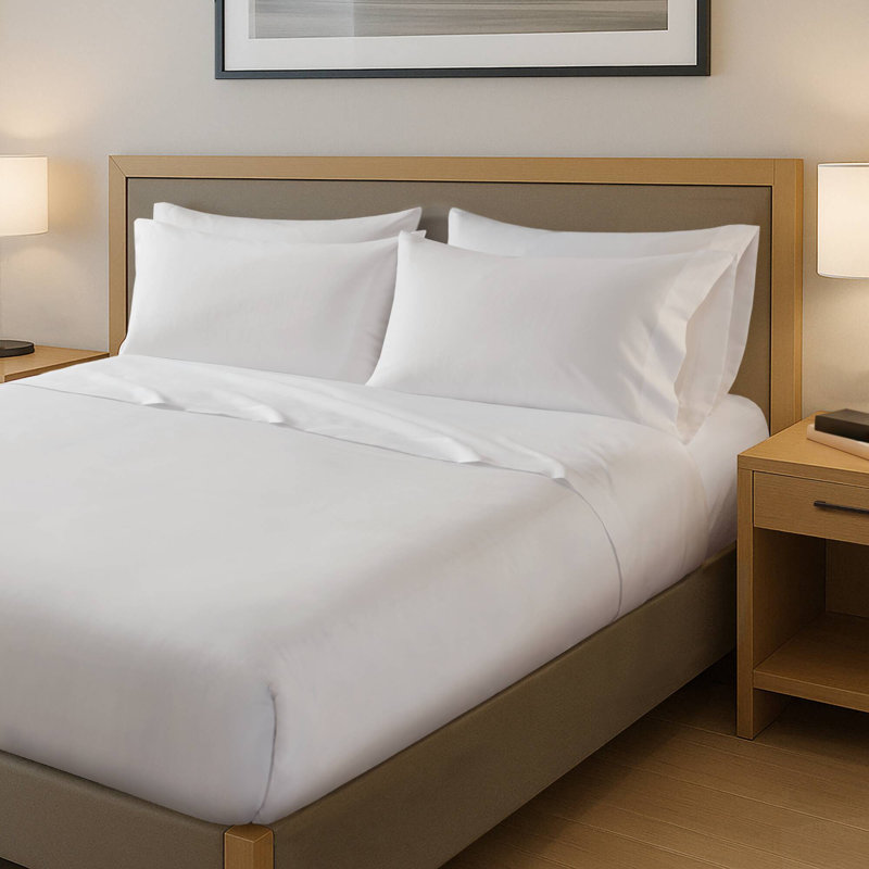 Ensemble de draps en microfibre 4 pièces Essential, doux et lisse avec traitement antimicrobien pour un sommeil plus sain