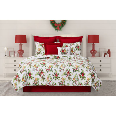 Cotton Blend Standard Coverlet