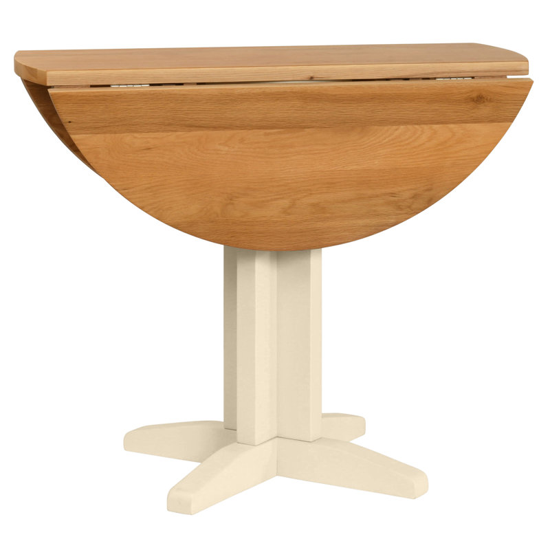 Kersh Extendable Round Dining Table